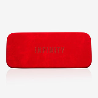 Red eyewear hard case